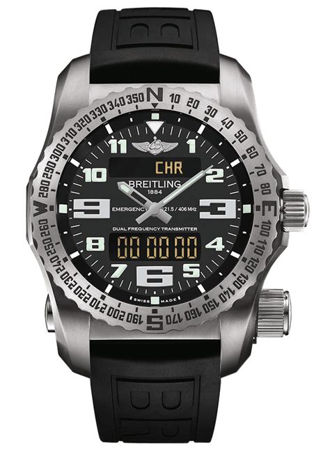 breitling emergency mission watch for sale|breitling watch with emergency beacon.